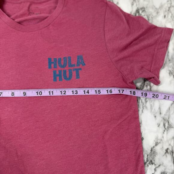 VTG Hula Hut 1993 Shirt Mens Small Lake Austin Texas Tex Mex Slice of Paradise - Picture 3 of 5